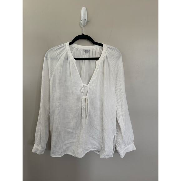 NWOT Women’s Rails Brielle Top in White SZ M - Picture 6 of 8